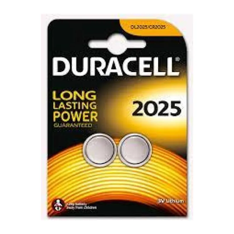 CR 2025 Lityım Pil 3 Volt 2 li