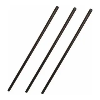 Sıcak Siyah 6,2 mm 30 Cm 3 Adet