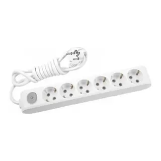 Multilet 6 lı lı 3 Metre Kablolu Grup Priz