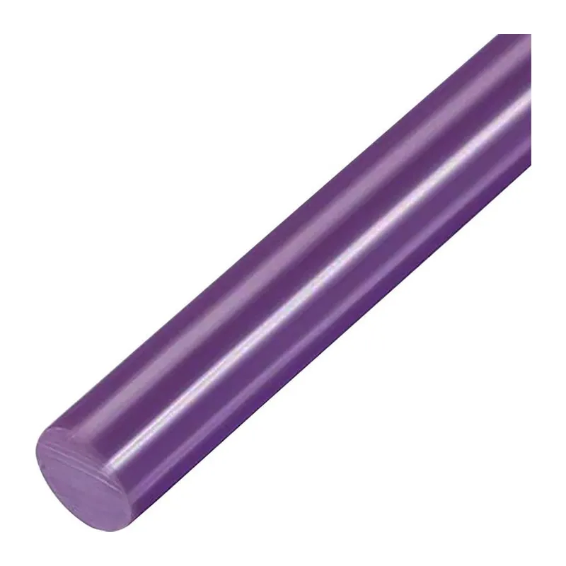 Sıcak Mor 11,2 mm 30 Cm Kalın