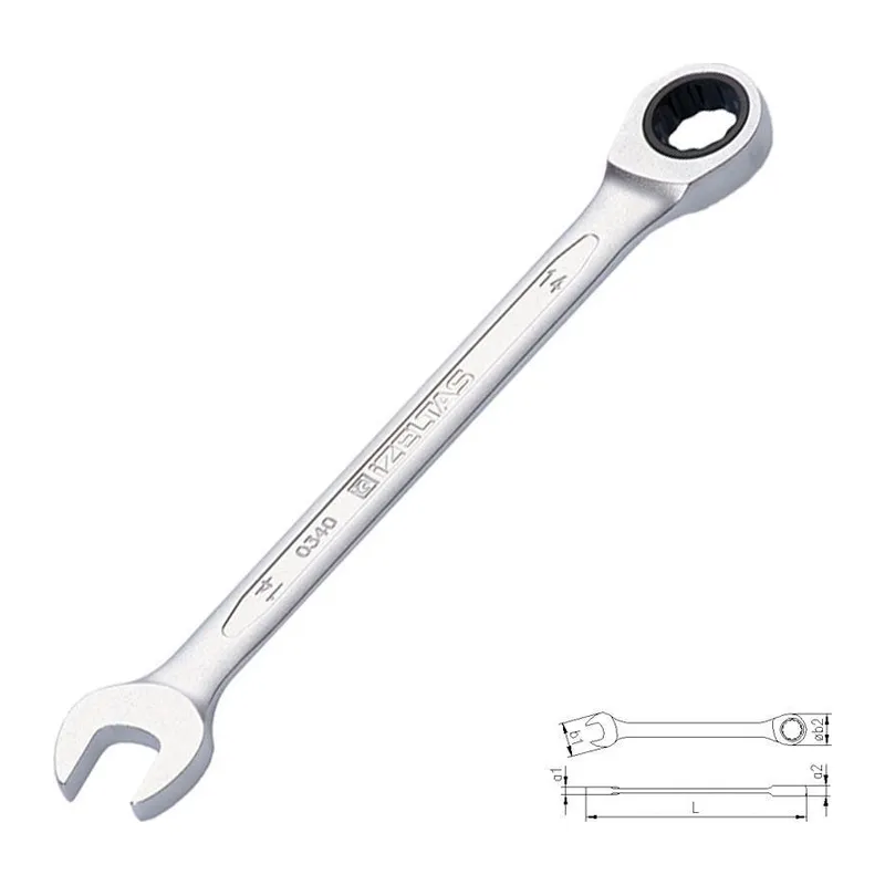 İzeltaş 0340 Cırcır Kombine 24 mm