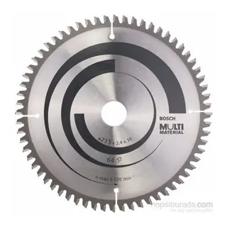 MultiMaterial 235X2,4X30/25 mm 64 Diş Testere