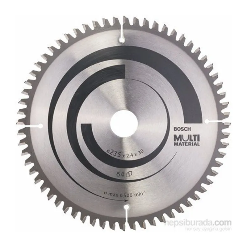MultiMaterial 235X2,4X30/25 mm 64 Diş Testere
