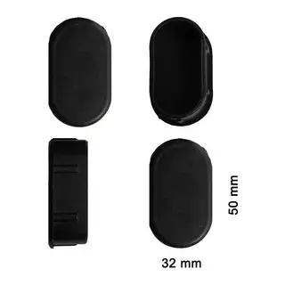 Oval Profil İç Tapa 32x50 mm 4 Adet