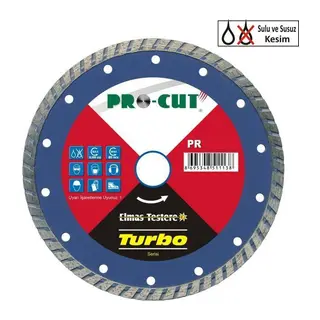 Prut AB 230 mm Turbo Kanallı Elmas Testere