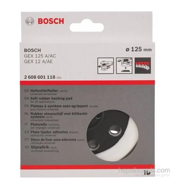 GEX 125 A/AC Soft Taban 0 2608 601 118