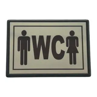 Cemax Yönlendirme Büyük WC Bay Bayan 13X8,5 cm
