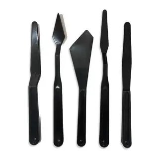 Rich Siyah Spatula Seti 5 Parça