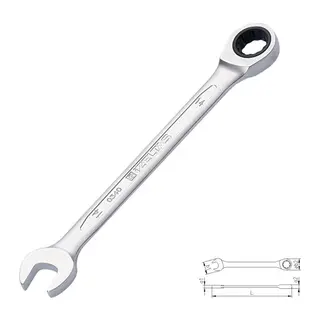 İzeltaş 0340 Cırcır Kombine 17 mm