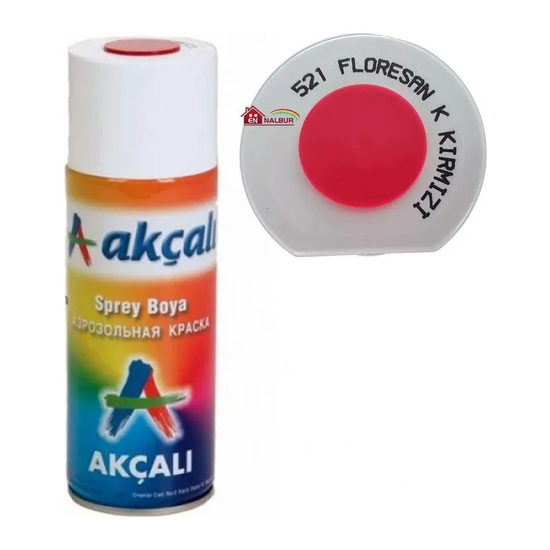 Sprey Boya 400 ml 521 Florasan Koyu Kırmızı