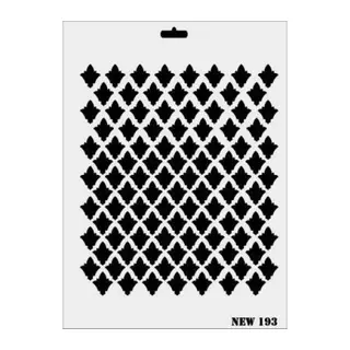 Rich New Seri N-193 Stencil 35x25 cm