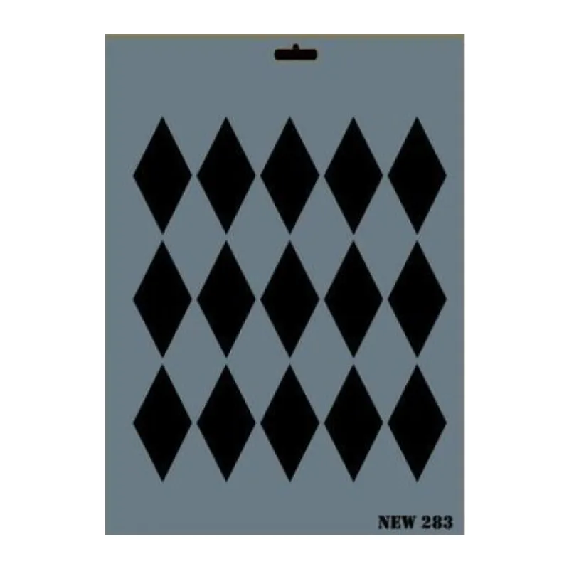 Rich New Seri N-283 Stencil 35x25 cm