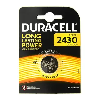 Yuvarlak Düğme Pil 2430 3 Volt