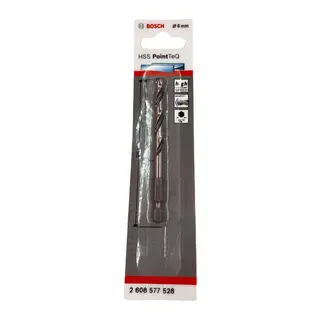 Point TeQ Altıgen Şaftlı Hss Matkap Ucu 6 mm