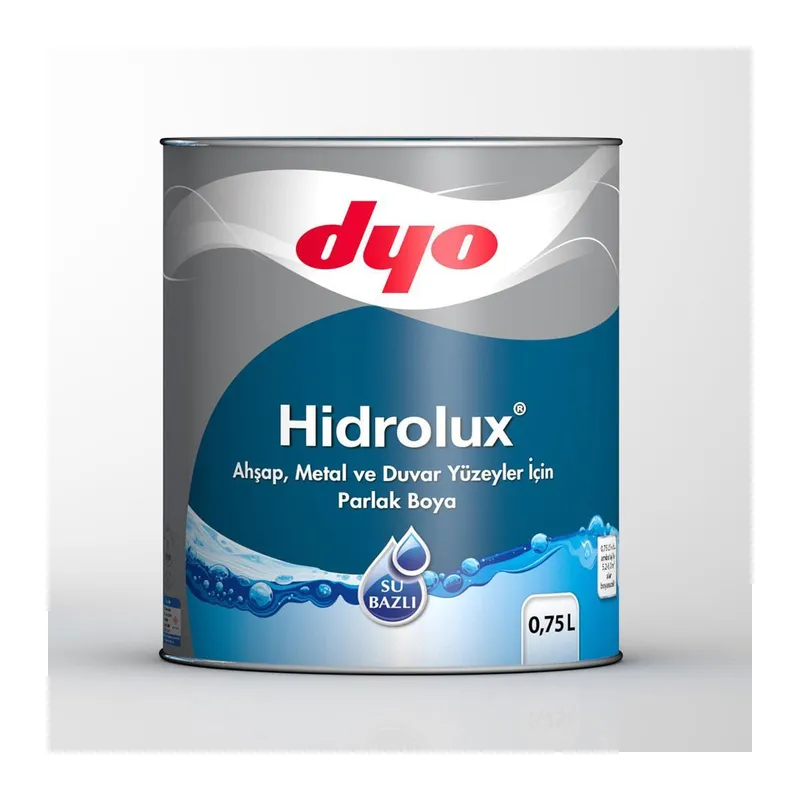 Hidrolüx 0,75 Litre Beyaz Su Bazlı Ahşap Metal Boyası
