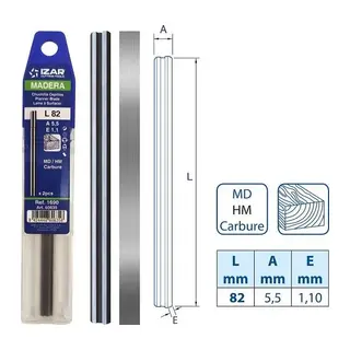 İzar Planya Bıçağı 82 mm 1 Çift