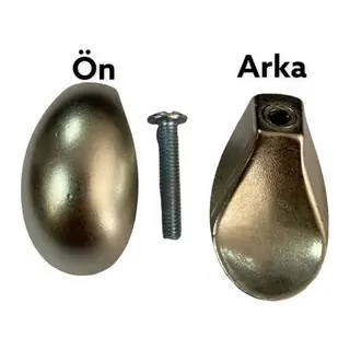 Özsan 2082S Saten Damla Düğme