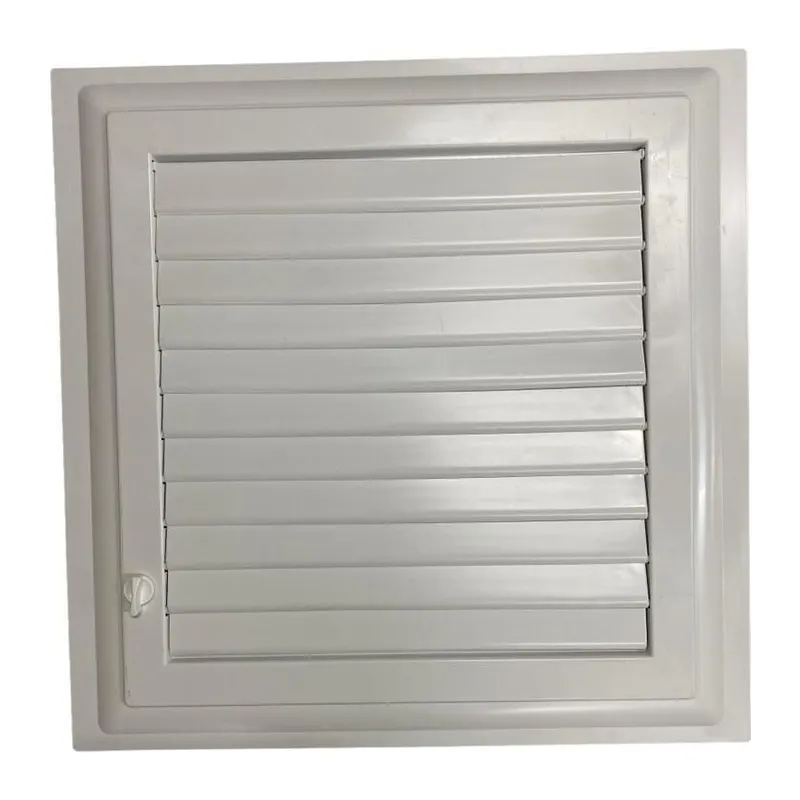 Plastik Menfez 45X45 Beyaz Banyo WC Halandırma