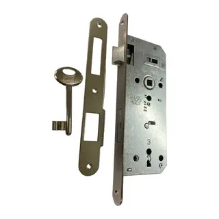 Oval 151 R 40 mm Nikel Oda Kapı Kilidi