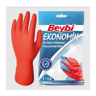 Ekonomik Lastik Eldiven No: 7 - 7,5