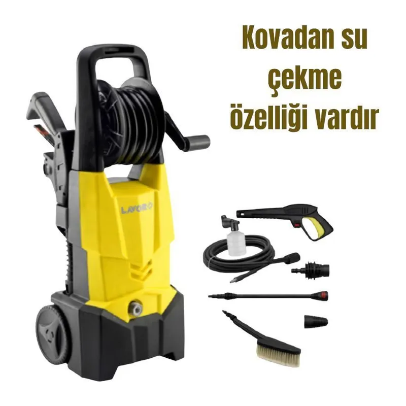 Lor One Extra 135 1900 Watt Basınçlı Yı Makinası 135 Bar