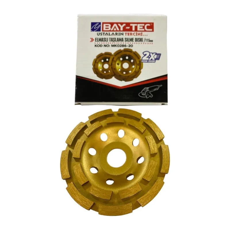 Baytec 0286-20 Elmas Taşlama Silme Diski 115 mm