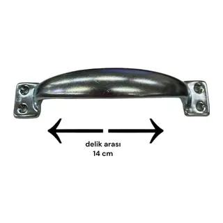Boş Kulp No 165 14 cm Delik Arası