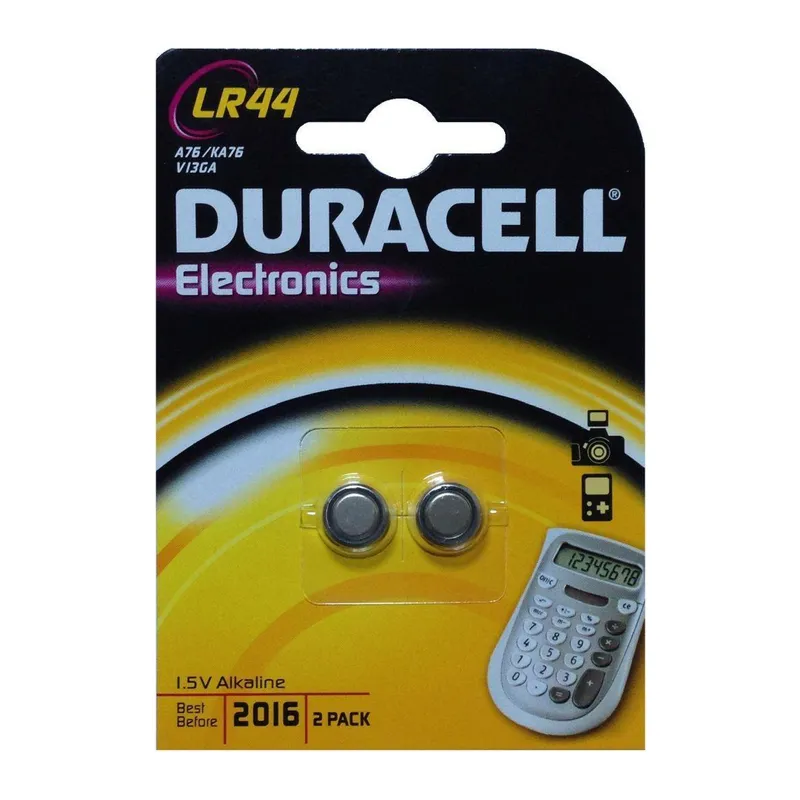 LR44/AG13/A76 1.5 Volt lin Pil 2'li Paket
