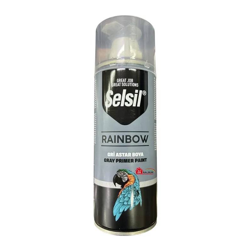 Rainbow Akrilik Sprey Astar 7042 Gri