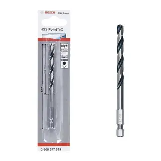 Pointteq Altıgen Şaftlı Hss Matkap Ucu 6,5 mm