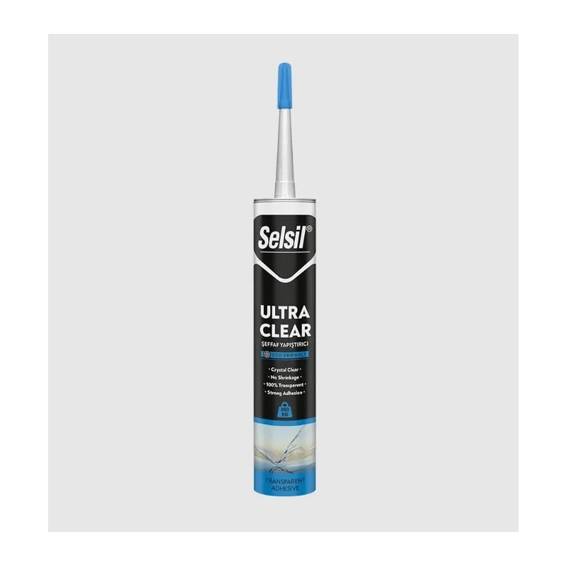 Ultra Clear Şeffaf Montaj Yapıştırıcı 290 ml