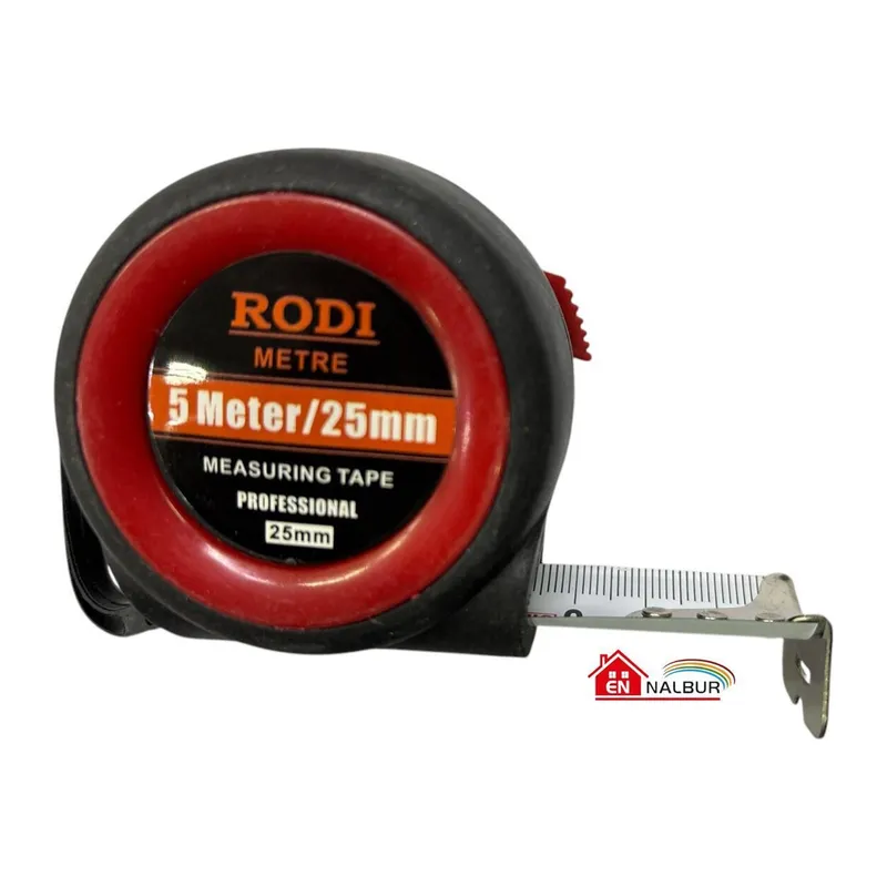 Rodi Şerit Metre 5 Metre 25 mm
