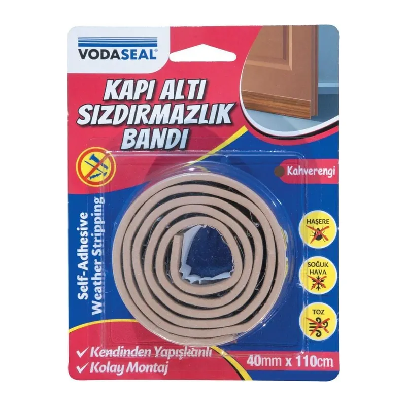 Kapı Altı Sızdırmazlık Bandı 40 mm 110 cm rengi