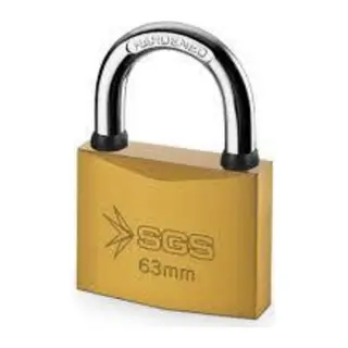 1345 Sarı Asma Kilit Kısa 63 mm