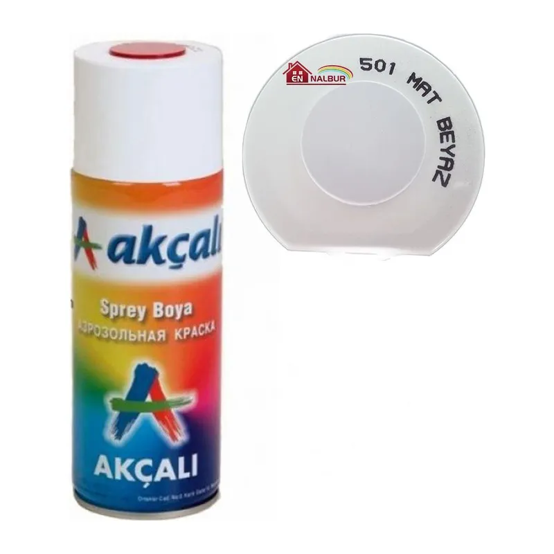 Sprey Boya 400 ml 501 Mat Beyaz