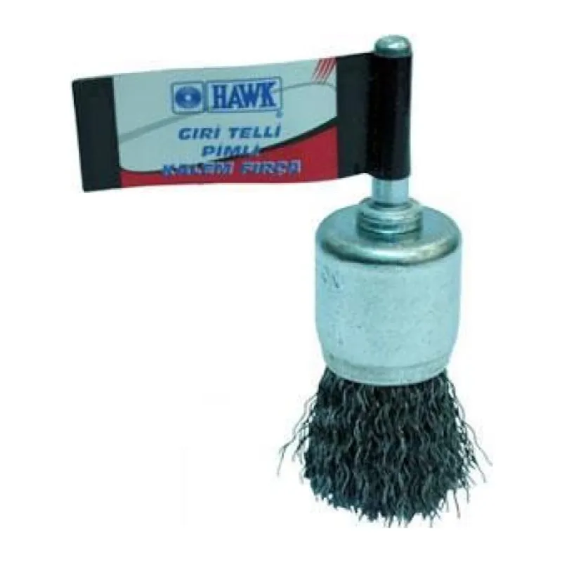 11143 12 mm Gri Telli Pimli m Fırça