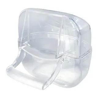 Karamel Lüx Oval Kuş Yemliği 8 cm