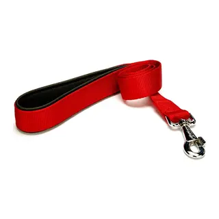 Köpek Gezdirme Kayışı 1,5 cm x 115 cm Kırmızı