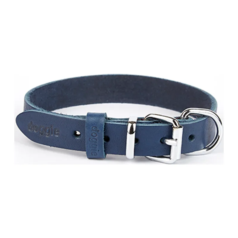 Deri El Yapımı Köpek Boyun Tasması 2x30-35 cm Mi