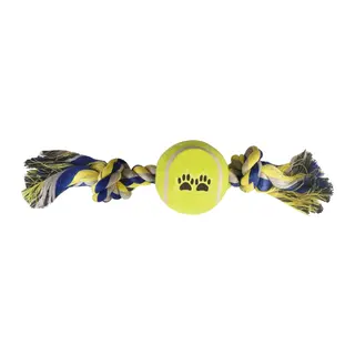 Tenis Toplu Kısa Düğümlü Köpek Diş İpi 7-26 cm Mi
