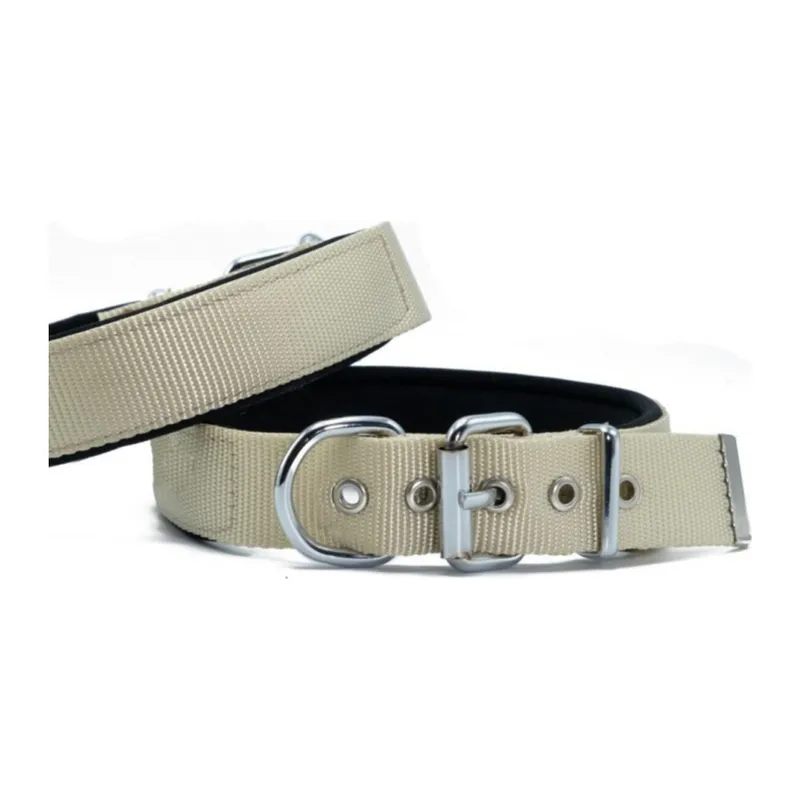 Softlu Köpek Boyun Tasması 3 cm x 65 cm Haki