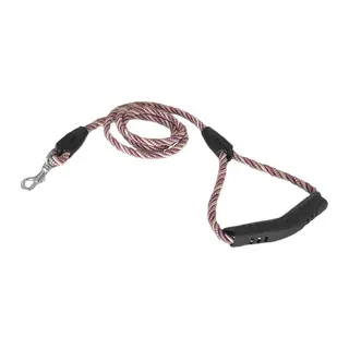 Üçlü Sarmallı Köpek Gezdirme Halatı 1 cm-120 cm Lila