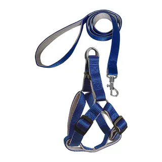 Gezdirme Kayışlı Dokuma Köpek Göğüs Tasma Seti 52*73-110 cm Mi