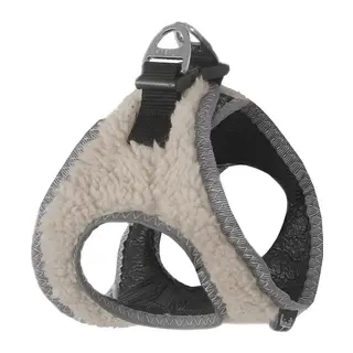 Üç Kilitli Kürklü Kedi Köpek Göğüs Tasması 24-28 cm XX-Small