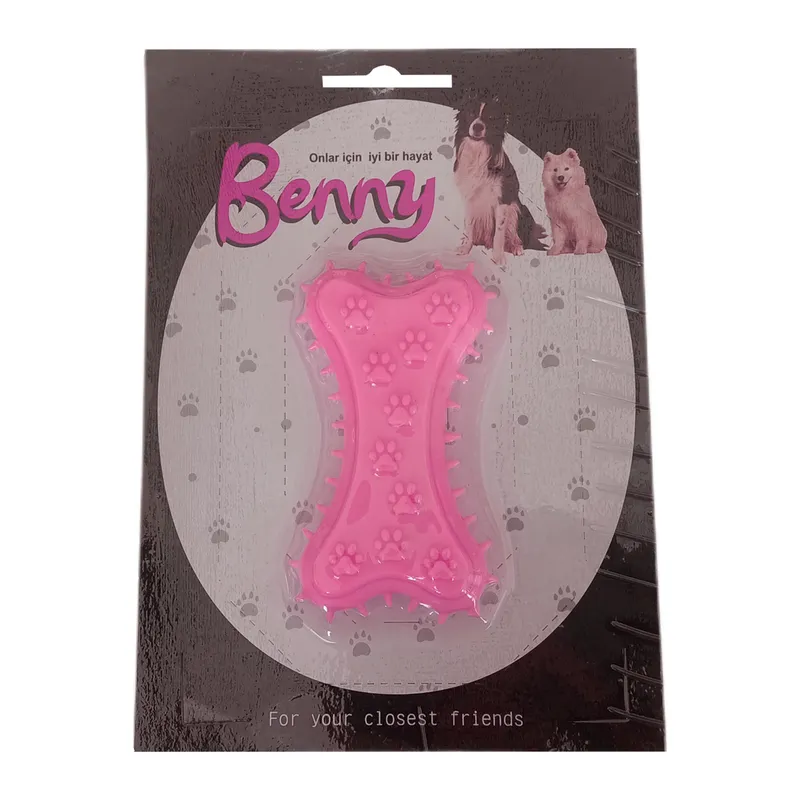 Benny Köpek Oyuncağı Kemik 5.5 x 10 cm Pembe