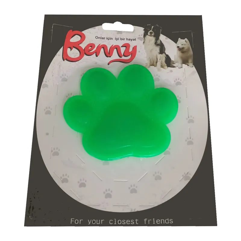 Benny Köpek Oyuncağı Pati 9,5 x 9 cm Yeşil