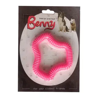 Benny Köpek Oyuncağı Sert 11 x 10 cm Pembe
