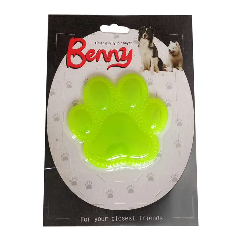 Benny Köpek Oyuncağı Pati 9,5 x 9 cm Sarı