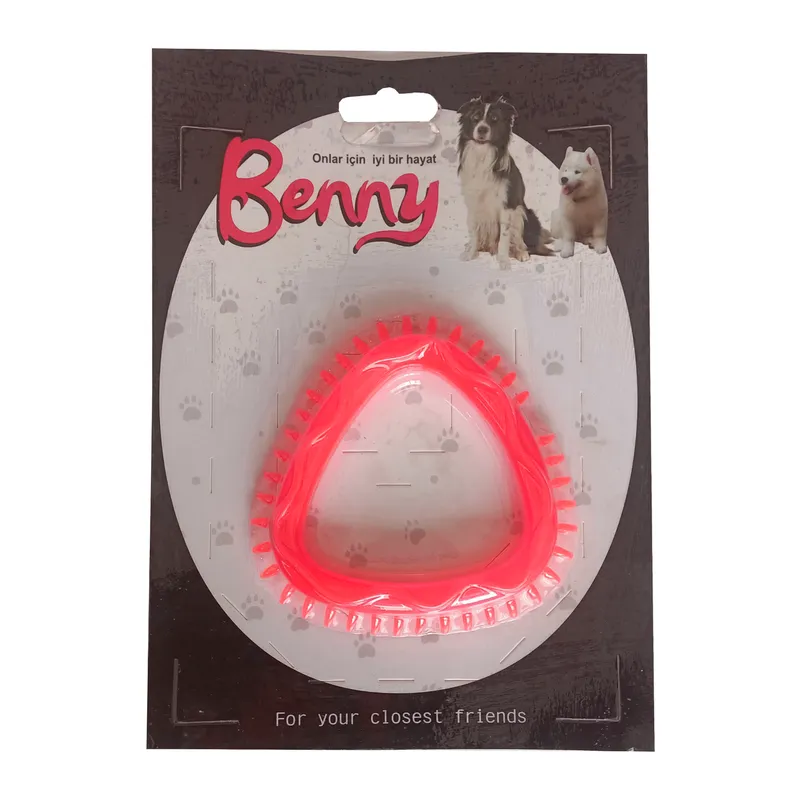 Benny Köpek Oyuncağı Üçgen 8 x 8.5 cm Tcu