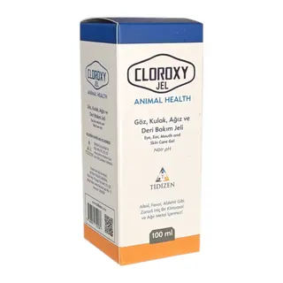 Cloroxy Jel Kedi Köpek Göz, Kulak, Ağız Ve Deri Bakım Jeli 100 ml
